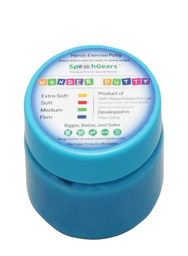 SpeechGears WONDER PUTTY Blue(100gm) | Exercise Material for Hand Therapy | Hand Exercise Putty for Arthritis - Image 1